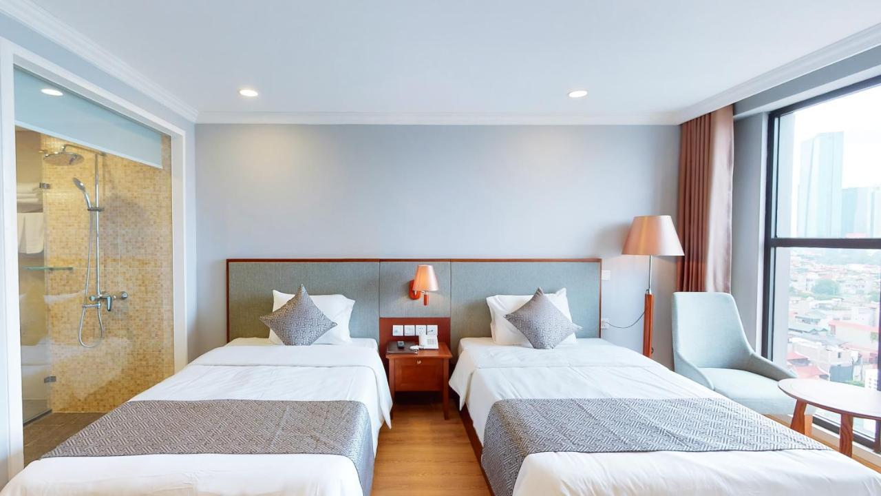 Cau Giay Hotel - By Bay Luxury Hanoi Buitenkant foto